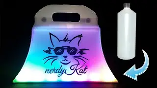How to Make a LED Handbag from Recycled Plastic Bottles