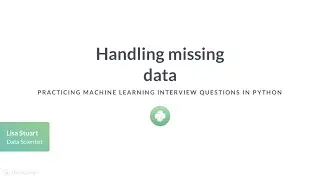 Python Tutorial: Handling missing data