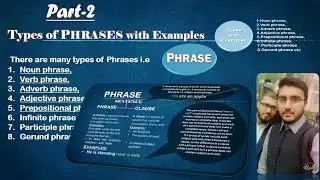 Types of Phrases | Noun, Verb,  Adverb,  Adjective Phrase | English Grammar | Seeker