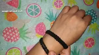 Black thread bracelet design || Kala dhaga design ⚫