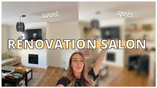 RÉNOVATION MAISON: ajout de tablettes au salon - maison farmhouse | Carole Anne Bilodeau