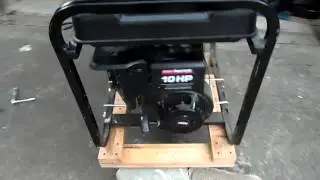 Briggs and Stratton 10 hp generator start up and review