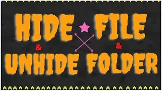 How to hide folders || Show Hidden Files and Folders || PC folder hide unhide || Online IT Ghor 🔥🔥