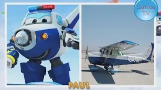 Super Wings Characters in Real Life