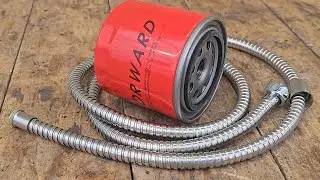 Few people know the secret of the old shower hose. A brilliant idea, made with your own hands.