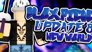 HOW TO GET TO NEW WORLD IN BLOX PIECE!!! (ROBLOX)