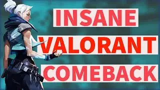 INSANE 1-10 VALORANT Comeback!! (Valorant Funny Moments And Competitive Gameplay)
