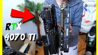 MA NOUVELLE CARTE GRAPHIQUE RTX 4070 TI - hogwarts legacy , dying light 2 , the forest ...