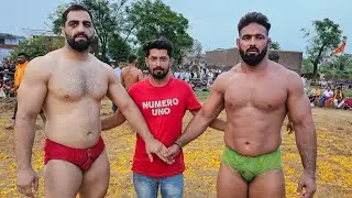 Bania jammu vs Hamid Iran - Bassi Khurd (Bhari Bhramna) Kushti Dangal 2023