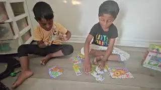 Kanna Kittu unboxing puzzle games | cute video #unboxing #puzzles