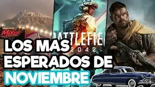 LOS VIDEOJUEGOS MÁS ESPERADOS DE NOVIEMBRE 2021