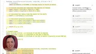 ChatGPT writing programming code