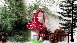DECORACION NAVIDEÑA / ГРИБЫ ИЗ ФОАМИРАНА УКРАШЕНИЯ НА ЕЛКУ. / DIY