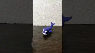 Кит из пластилина. Пластилиновый кит. 🐳🌊👍 