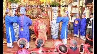 LỄ KHÁNH THỌ TẠI ĐÌNH HOÀNG CỔ NHUẾ