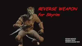Reverse Weapon Reverse Tanto Reverse Daggers for Skyrim