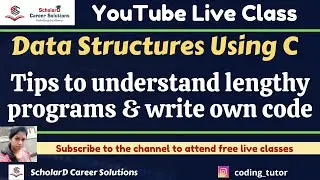 Data Structures using C | Class 13: Understanding the logic of Linked List Implementation Program