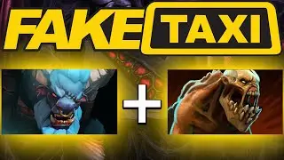Фейк такси в Дота 2 / Бара и лайфстилер Dota 2 связка