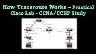 How Traceroute Works – Practical Cisco Lab - CCNA/CCNP