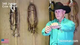 Bit 348 Jr. Cow Horse Twisted Sweet Iron