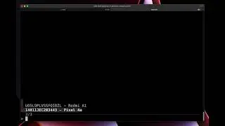 adb - with device selection