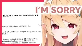 Pomu's teary gradation letter  【NIJISANJI EN】