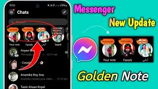 How to Get Halloween Gold Notes on Messenger (New Update 2024) | Messenger Golden Note