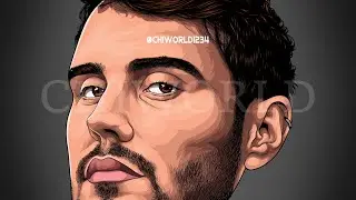Cartoon Speedart For Alfie Deyes / Adobe Illustrator 2020
