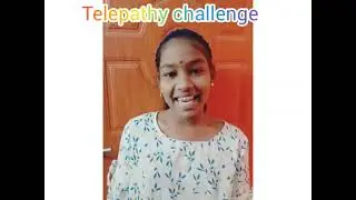Telepathy challenge😂😂😂😂😍by ft sangeeth rithu😘