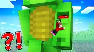 JJ Found a Secret Car inside Mikey’s HAND in Minecraft (Maizen)