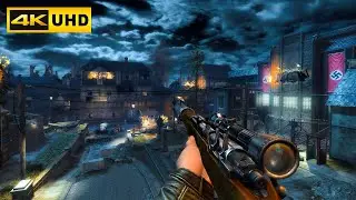 Church | Ultra High Graphics Gameplay [4K 60FPS UHD] Wolfenstein