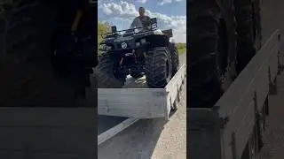 Заезжаю в прицеп 🐾