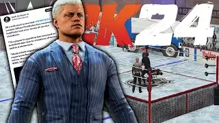 WWE 2K24: 2K has DOUBLED DOWN on Community Creations!