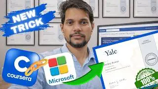 Coursera Paid Courses FREE With Certificates! 😍 Don’t Miss This Trick (2026)