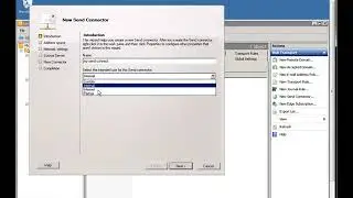 Exchange Server 2010  Part 8 Send Connectors.