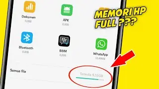 Cara membersihkan memori penuh di hp oppo a37f