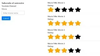 Star Rating System | Firestore | Bootstrap | Javascript