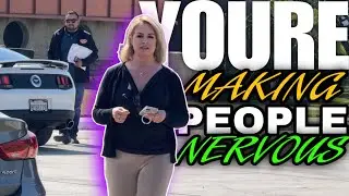 First Amendment Audit - You’re Making People NERVOUS - San Joaquin Valley Transparency 