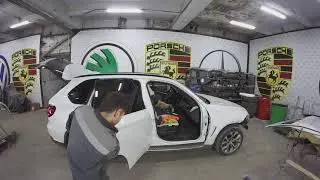 Кузовной ремонт и покраска BMW X5 (БМВ Х5). НемецАВТО Серпухов.