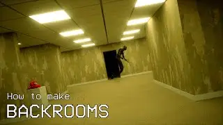 How Backrooms Are Made: Full 3ds Max tutorial