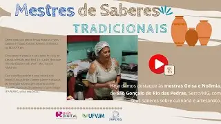 Mestras Noêmia e Geisa / São Gonçalo do Rio das Pedras, Serro/MG