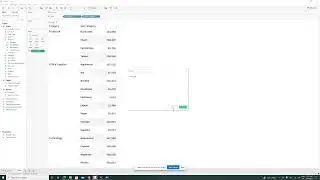 Fill Blank Cell in Table (Tableau Tip 1)