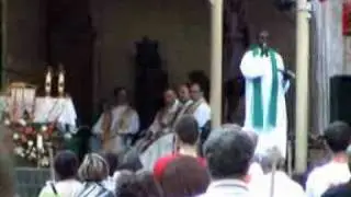 Homilia wygłoszona przez ojca Johna Bashabore podczas mszy św. w Gdańsku 30.06.2009. Part 1/4