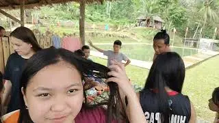 family bonding swimming sagnap
