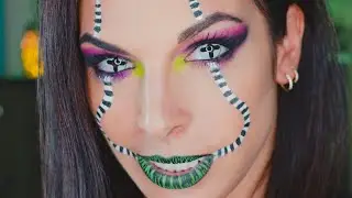 Tuto d’un makeup facile à faire pour Halloween 👻
