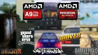 AMD A9 9420 Radeon R5 | Test On 5 Graphic Mods | Low End PC