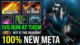 100% NEW META 1v5 Unkillable Radiance Khanda Burning DPS Offlane Universal Hard Carry Abaddon Dota 2