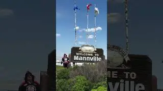 Welcome to Man(n)ville!! #Alberta #Travel #BBQ #ColdOne #AlwaysSomethingToDo
