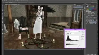 Tutorial: Creating a nighttime or moonlit effect in Photoshop for Second Life.