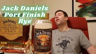 Jack Daniels Barrel Proof Rye Port Finish Mid Summer Nights Dram